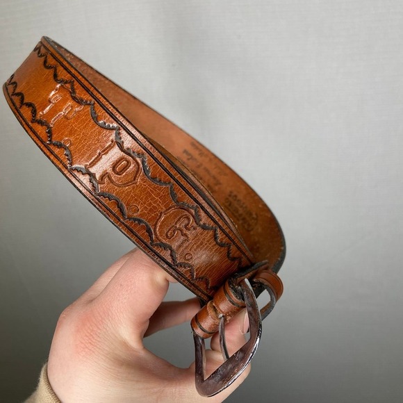 Alidad Estlo Ienfuegos | Leather Belt Brown 42‎ Mexico - Picture 4 of 7